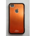Чехол Iphone Bumper 4/4s, SGP Linear. Черный+оранжевый цвет