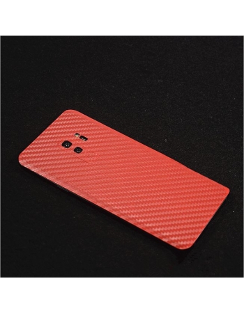 Виниловая наклейка Samsung Galaxy S9. Красный цвет