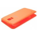 Чехол Samsung Galaxy S5 flip. Оранжевый цвет
