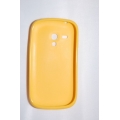 Чехол Samsung Galaxy S3 mini. Желтый цвет
