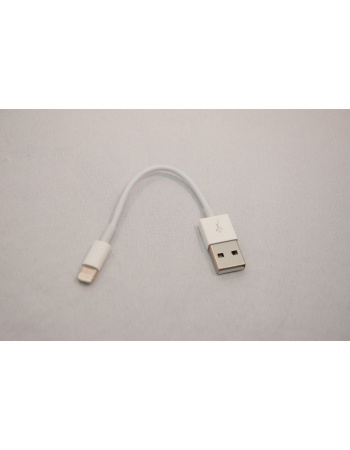 Короткий кабель Iphone 5, 13.5 см. Белый цвет