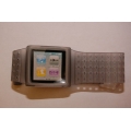 Браслет-часы для Ipod Nano 6. Серый цвет