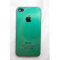 Панелька Iphone 4. Металл. Зеленый цвет