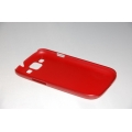 Ультратонкий чехол 0.6 мм Samsung Galaxy S3 SIII i9300. Красный цвет